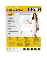 BI-OFFICE GRIDDED FLIPCHART PAD A1 40 SHEET (PACK OF 5) FL012301