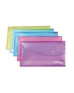 RAPESCO POPPER WALLET A5 ASSORTED (PACK OF 5 WALLETS) 0689