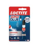 LOCTITE SUPER GLUE UNIVERSAL 3G CLEAR 864991 (PACK OF 1)