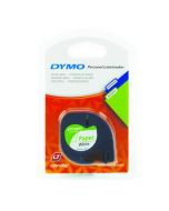DYMO 91200 LETRATAG PAPER TAPE 12MM X 4M WHITE S0721510 (PACK OF 1)