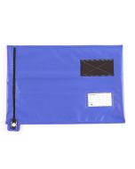 GOSECURE LIGHTWEIGHT SECURITY A3 POUCH BLUE (CAN BE USED WITH SECURITY SEALS, SOLD SEPERATELY) CVF3 (PACK OF 1)