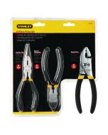 STANLEY 3 PIECE PLIERS SET 0-84-114 (PACK OF 3)