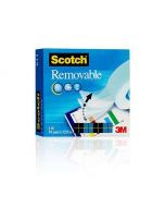 SCOTCH REMOVABLE MAGIC TAPE 811 19MM X 33M 8111933 (PACK OF 1)