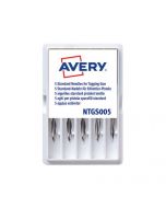 AVERY DENNISON TAGGING NEEDLE PLASTIC STANDARD (PACK OF 5) 05012