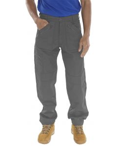 BEESWIFT ACTION WORK TROUSERS GREY 40 (PACK OF 1)