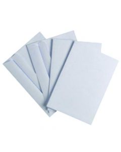 Q-CONNECT C6 ENVELOPE WALLET SELF SEAL 80GSM WHITE (CONTAINS 20 PACKS OF 50)(TOTAL OF 1000 ENVELOPES) KF02714