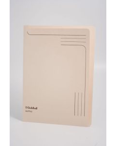 EXACOMPTA GUILDHALL SLIPFILE MANILLA 230GSM CREAM (PACK OF 50 FILES) 4609Z