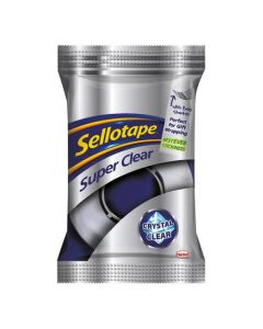 SELLOTAPE SUPER CLEAR TAPE 18MMX25M (PACK OF 8) 1443351