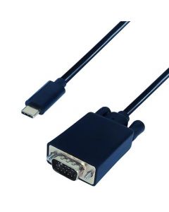 Connekt Gear USB C to VGA Connector Cable 2m 26-2992 (Pack of 1)