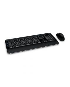 Microsoft Wireless 3050 Desktop Keyboard and Mouse Set Black PP3-00006 (Pack of 1 Set)