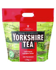 YORKSHIRE TEA SOFT WATER TEA BAGS (PACK OF 480) 1127