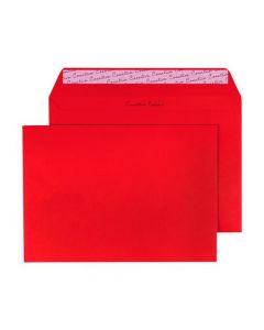 C5 WALLET ENVELOPE PEEL AND SEAL 120GSM PILLAR BOX RED (PACK OF 250) BLK93020