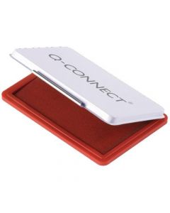 Q-CONNECT MEDIUM STAMP PAD RED KF25212 (PACK OF 1)