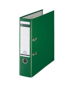LEITZ 180 LEVER ARCH FILE POLY 80MM A4 GREEN (PACK OF 10 FILES) 10101055
