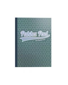 PUKKA GLEE REFILL PAD 400PG 80GSM SIDEBOUND A4 GREEN REF 8892GLE (PACK OF 5)