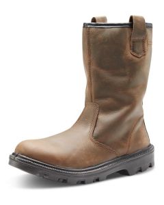 BEESWIFT SHERPA DUAL DENSITY POLYURETHANE RUBBER RIGGER BOOT BROWN 06 (PACK OF 1)