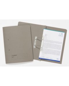 EXACOMPTA GUILDHALL TRANSFER FILE 285GSM FOOLSCAP GREY (PACK OF 25 FILES) 346-GRYZ
