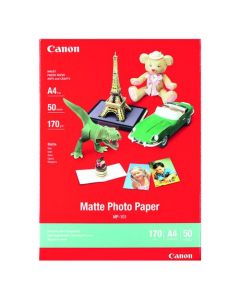 CANON A4 MATTE MP-101 PHOTO PAPER 170GSM (PACK OF 50 SHEETS)