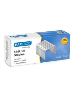 RAPESCO 13/8MM STAPLES CHISEL POINT (PACK OF 5000) S13080Z3