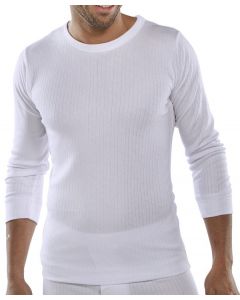 BEESWIFT LONG SLEEVE THERMAL VEST WHITE S (PACK OF 1)