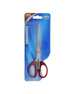 DELI 7 INCH STAINLESS STEEL SCISSORS WITH PLASTIC HANDLE (PACK OF 1)