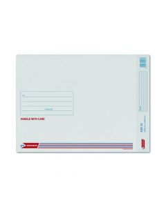 GOSECURE BUBBLE LINED ENVELOPE SIZE 10 350X445MM WHITE (PACK OF 50) KF71453