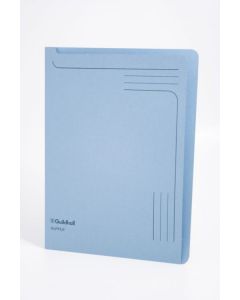 EXACOMPTA GUILDHALL SLIPFILE MANILLA 230GSM BLUE (PACK OF 50 FILES) 4601Z