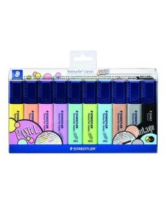 STAEDTLER TEXTSURFER CLASSIC HIGHLIGHTERS (PACK OF 10) 364 CW10