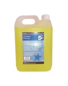 5 STAR FACILITIES ALL PURPOSE LEMON CLEANING GEL 5 LITRE (PACK OF 1)