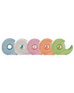 Q-CONNECT ADHESIVE TAPE 19MM X 33M WITH DISPENSER (PACK OF 10) KF27009