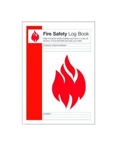 FIRE SAFETY LOG RECORD BOOK (AIDES COMPLIANCE WITH FIRE SAFETY STANDARDS) IVGSFLB (PACK OF 1)