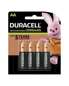 DURACELL STAYCHARGED PREMIUM AA4 RECHARGEABLE - 2400 MAH (PACK OF 4) STAYCHARGED PREM