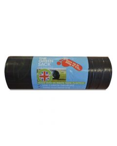 THE GREEN SACK MEDIUM DUTY REFUSE SACK ON A ROLL BLACK (PACK OF 15) GR0771
