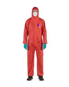 ANSELL ALPHA-TEC 1500 COVERALL RED MODEL 138 SIZE XL GLOVE (PACK OF 1)