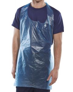 BEESWIFT DISPOSABLE APRON BLUE   (PACK OF 1,000)