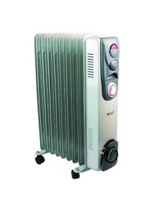 OIL FILLED RADIATOR 2KW TIMER CONTROL WHITE (VARIABLE THERMOSTAT WITH TIMER CONTROL) CR2T
