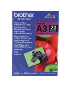 BROTHER PREMIUM PLUS A3 PHOTO PAPER 260GSM (PACK OF 20 SHEETS).