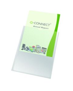 Q-CONNECT CARD HOLDER POLYPROPYLENE A4 (PACK OF 100 CARD HOLDERS KF01947