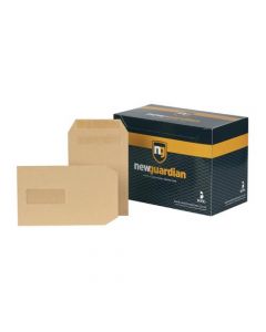 NEW GUARDIAN C5 ENVELOPE WINDOW SELF SEAL MANILLA (PACK OF 250) A23013