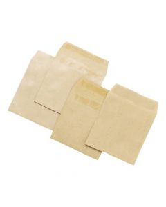 5 STAR OFFICE ENVELOPES FSC WAGE SELF SEAL 80GSM 108X102MM MANILLA (PACK 1000)