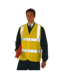 PROFORCE HIGH VISIBILITY 2-BAND WAISTCOAT YELLOW XX LARGE HV08YL560 (PACK OF 1)