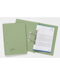 EXACOMPTA GUILDHALL TRANSFER FILE 285GSM FOOLSCAP GREEN (PACK OF 25 FILES) 346-GRNZ