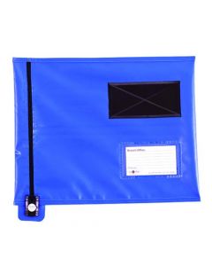 GOSECURE FLAT MAILING POUCH 286X336MM BLUE CVF1 (PACK OF 1)
