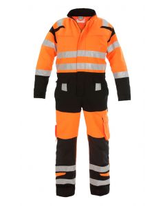 HYDROWEAR HOVE HIGH VISIBILITY TWO TONE COVERALL ORANGE / BLACK 34 (PACK OF 1)