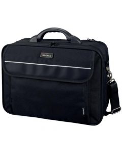Lightpak Arco Laptop Bag Padded Nylon Capacity 17in Black Ref 46010