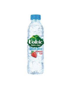 VOLVIC TOUCH OF FRUIT STRAWBERRY FRUIT WATER 500ML (PACK OF 12) 122440