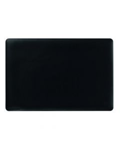 DURABLE BLACK DESK MAT WITH CONTOURED EDGES 400X530MM 7102/01 (PACK OF 1)