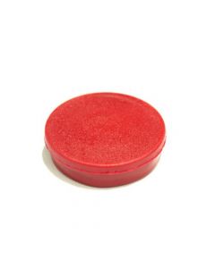 BI-OFFICE ROUND MAGNETS 10MM RED (PACK OF 10)