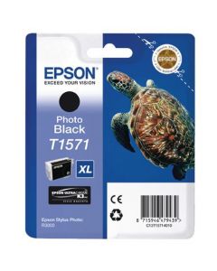 EPSON T1571 PHOTO BLACK INKJET CARTRIDGE C13T15714010 / T1571