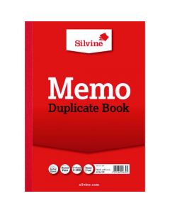SILVINE DUPLICATE MEMO BOOK A4 (PACK OF 6) 614-T